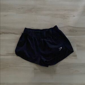 Gymshark Midnight Black Athletic Shorts